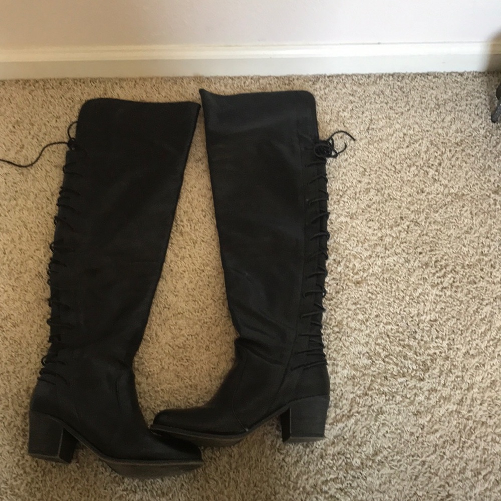 Thigh high boots